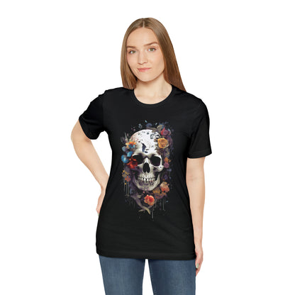 Floral Skull Tee