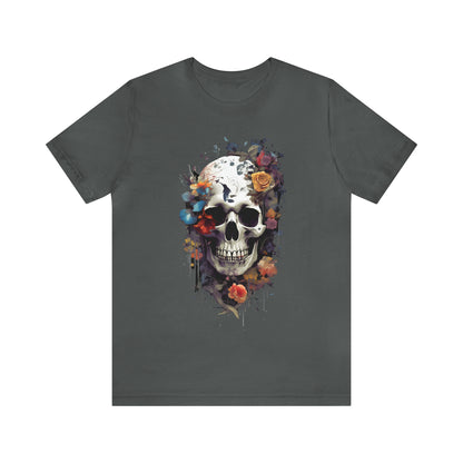 Floral Skull Tee